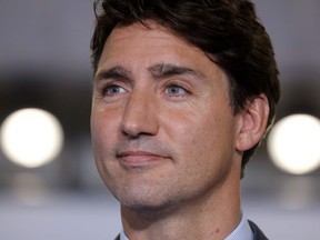 (FILES) In this file photo taken on August 26, 2019 Canada's Prime Minister Justin Trudeau addresses media representatives at a press conference in Biarritz, south-west France, on the third day of the annual G7 Summit attended by the leaders of the world's seven richest democracies, Britain, Canada, France, Germany, Italy, Japan and the United States. - Campaigning for Canada's October 21 national elections will officially kick off on September 11, 2019, a government official told AFP. Prime Minister Justin Trudeau is due to meet with Governor General Julie Payette at 10 am (1400 GMT) Wednesday and ask her to dissolve parliament. The election campaign can then officially begin, although political leaders and parties have already started wooing voters with election ads, announcements and whistle stops in key battlegrounds across the country.