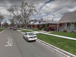 The 1500 block of Arthur Road in Windsor is shown in this May 2014 Google Maps image.