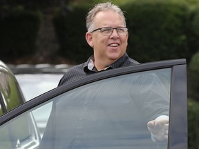 Unifor Local 444 President Dave Cassidy is shown at a press conference in September 2019.