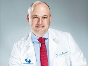 With Spinal Decompression Therapy, Dr. Schisler of Schisler Spine Centre says he can create negative pressure -- or vacuum -- on discs in strategic areas so the cartilage can realign and return to its proper place.