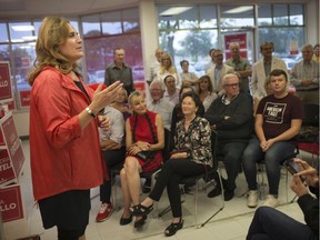 Sandra Pupatello, the Liberal candidate for the riding of Windsor West, officially launches her campaign office, Thursday, September 12, 2019.