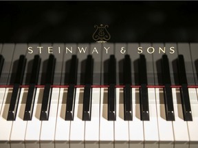 The Steinway piano i at the Capitol Theatre is shown in this file photo from Oct. 17, 2017.