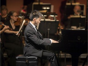WINDSOR, ONT:. SEPTEMBER 29 - Pianist, Keagan Yap, performs during the Windsor Symphony Orchestra's W.E. Got Talent! at the Capitol Theatre, Sunday, Sept. 29, 2019.