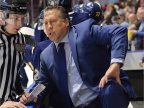 Former Windsor Spitfires co-owner and general manager Warren Rychel was let go as interim head coach of the Barrie Colts.
