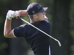 Tyler Hurtubise, of the Essex Red Raiders, is eyeing a podium finish at the OFSAA boys' golf championship, which starts Wednesday at Kingsville Golf and Country Club.
