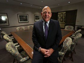 WINDSOR, ON. DECEMBER 6, 2016. --  Lawyer Harvey Strosberg is photographed at his offices in Windsor on Monday, December 6, 2016. Strosberg is defending the diluted chemo settlement as a fair one.