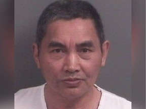 Chinese-speaking Windsor driving instructor Ningan Wu is shown at the time of his arrest in May 2016 in this photo provided by Michigan's Livingston County Jail. The Michigan Supreme Court has rejected a prosecution appeal in an alleged sexual assault case involving two foreign students enrolled in college in Windsor.