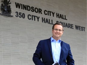 Former city councillor Irek Kursmierczyk at City Hall the day after Kusmierczyk was elected as a member of Parliament for the riding of Windsor-Tecumseh on Oct. 21, 2019.