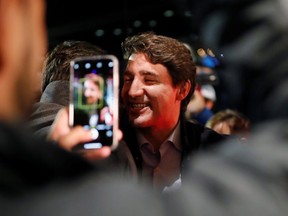 Liberal Leader Justin Trudeau attends an election campaign visit to Windsor, Ontario October 13, 2019. REUTERS/Stephane Mahe