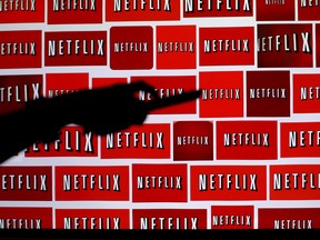 The Netflix logo is shown in this illustration photograph in Encinitas, Calif., Oct. 14, 2014. (REUTERS/Mike Blake/File Photo)