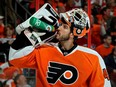 Former Windsor Spitfire goalie Michael Leighton, who set two AHL records and reached the Stanley Cup final, announced his retirement on Monday after 18 pro seasons.