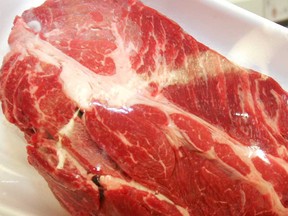 Packaged raw beef is shown in this 2006 file photo.