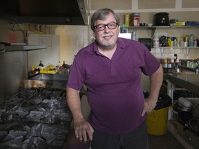 Rodger Fordham, program co-ordinator for Feeding Windsor, is pictured in the kitchen at New Song Church in Ford City, Thursday, Oct. 24, 2019.