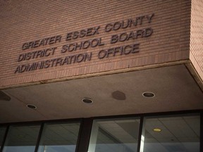Offices of the Greater Essex County District School Board. Photographed in November 2017.
