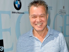 Eddie Van Halen attends the 10th Annual George Lopez Celebrity Golf Classic at Lakeside Country Club on May 1, 2017 in Toluca Lake, Calif. (Jerod Harris/Getty Images for George Lopez Foundation)