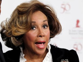 Diahann Carroll is shown at the benefit gala for the 50th anniversary of St. Jude Children's Research Hospital in Beverly Hills, Calif., on Jan. 7, 2012.