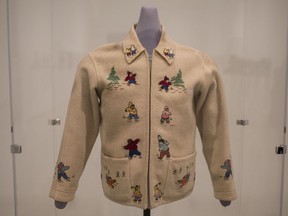 Susannah Igloliorte's Inukuluk Jacket is on display at a new exhibition, Sakkijajuk: Art and Craft from Nunatsiavut, at the Art Gallery of Windsor, Thursday, Oct. 17, 2019.