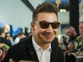 Actor Jeremy Renner at the red carpet for the move - Tag - at the TIFF Bell Lightbox in Toronto, Ont. on Monday June 11, 2018.