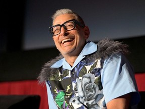 Jeff Goldblum speaks onstage at the screening of 'Nashville' at the 2019 TCM 10th Annual Classic Film Festival on April 13, 2019 in Hollywood, California.