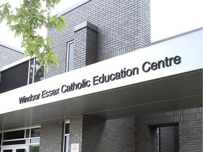 Windsor-Essex Catholic District School Board offices at 1325 California Ave.