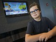 Hazen Jasey, 12, ambassador for Soul Focus, is pictured Tuesday, Nov. 12, 2019, at a press conference for the upcoming Universal Children's Day celebration.