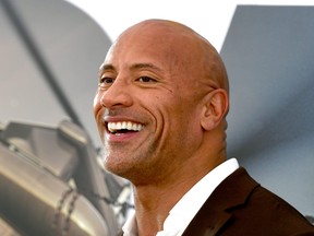 Dwayne Johnson arrives at the premiere of Universal Pictures' "Fast & Furious Presents: Hobbs & Shaw" at Dolby Theatre on July 13, 2019 in Hollywood, Calif.