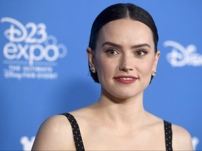 Daisy Ridley attends D23 Expo at Anaheim Convention Center on August 24, 2019 in Anaheim, Calif. (Frazer Harrison/Getty Images)