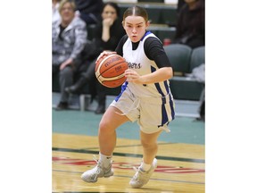 Guard Maddy Bishop and the Kennedy Clippers are aiming for gold at the OFSAA girls' AA basketball championship, which will be played in Kingsville.