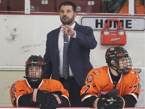 Essex 73's head coach Danny Anger is trying to get his young team to pull off the upset against the two-time defending champs and rival Lakeshore Canadiens.