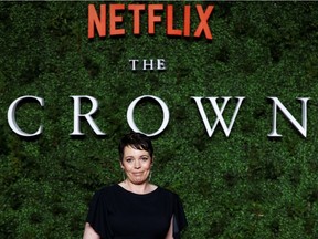 Actor Olivia Colman attends the world premiere of the third season of "The Crown" in London, England, Nov. 13, 2019.