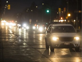 Vehicles travel east bound along Wyandotte St. East in Old Riverside, Tuesday, Nov. 26, 2019.