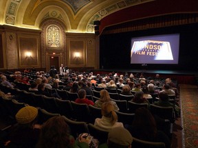 WINDSOR, ONT.: NOVEMBER 7, 2010. --  Movie goers take their seats prior to the start of the last film of the Windsor International Film Festival at the Capitol Theatre in Windsor on Sunday, November 7, 2010. The movie Trigger closed the festival which saw its best numbers ever.