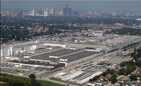 The Chrysler Windsor Assembly Plant is seen in Windsor on Sept. 5, 2014.