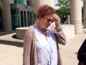 Questions and concerns in Barrie. Audrey Bishop is shown leaving the Ontario Court of Justice in downtown Windsor on Sept. 14, 2017, after pleading guilty to 31 counts of fraud, theft and forgery.