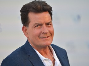 Charlie Sheen attends Project Angel Food's 2018 Angel Awards on August 18, 2018 in Hollywood. (Charley Gallay/Getty Images for Project Angel Food)