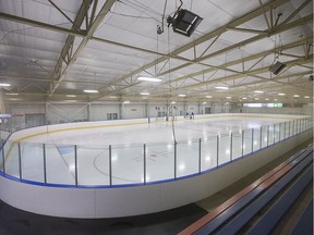 The ice rink at Adie Knox Herman Recreation Complex is pictured Monday, Dec. 16, 2019.