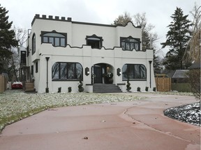 A historic house at 2161 Riverside Dr. W. in Windsor is shown on Dec. 10, 2019.