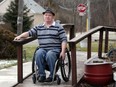 Peter Morgan has been given notice from the City of Windsor to remove his wheelchair ramp located on the side of his Woodward Avenue home.