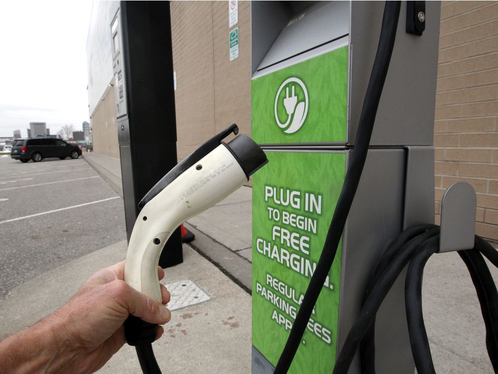 Electric vehicle charging stations operational at ONroute locations on