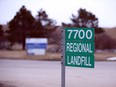 Entrance to Regional Landfill at 7700 County Road 18.