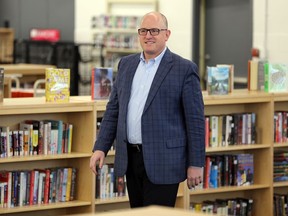 Windsor Mayor Drew Dilkens dropped in to get a sneak peek of the Windsor Public Library Central Branch located in the Paul Martin Building at 185 Ouellette Ave. Friday.