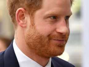 Britain's Prince Harry, Duke of Sussex arrives to attend the UK-Africa Investment Summit in London on January 20, 2020.