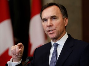 Canada's Finance Minister Bill Morneau delivers his most recent fiscal update in Ottawa on Dec. 16, 2019.