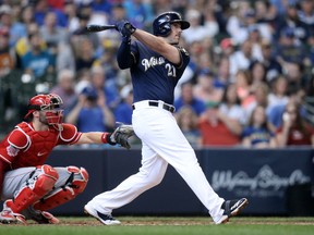 Travis Shaw is eager to be a part of a young Blue Jays team on the rise. Photo by Dylan Buell/Getty Images