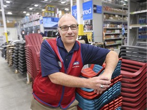 Lino Tesolin, manager of the east Windsor Lowe's is shown on Thursday, January 30, 2020 at the store. Tesolin has been inducted into the Ontario Disability Employment Network's Business Champion's League for his 30 years of promoting and hiring individuals with a disability.