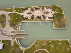 The marina at Gil Maure Park in LaSalle is pictured on Dec. 22, 2018.