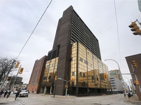 The exterior of the Westcourt Place building in downtown Windsor is shown on Tuesday, January 28, 2020.