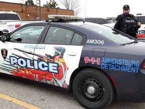 A Windsor Police Service Amherstburg Detachment vehicle, photographed Jan. 2, 2019.