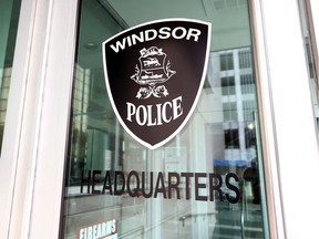 Windsor Police Headquarters on Chatham Street East.