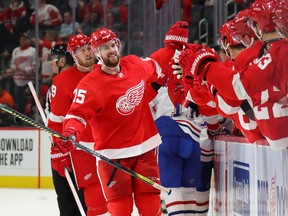 In a bid to help the team's rebuild, Detroit Red Wings general manager Steve Yzerman traded defenceman Mike Green, pictured, and Andreas Athanasiou  to the Edmonton Oilers.